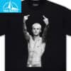 Justin Bieber Middle Fingers Up Graphic Shirt
