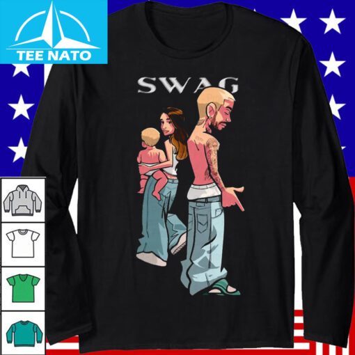 Justin Bieber SWAG Cartoon Shirt - Image 4