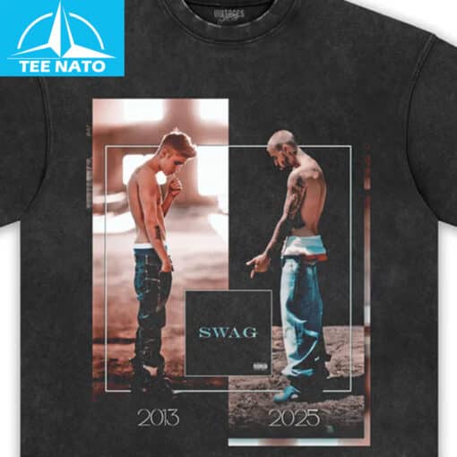 Justin Bieber Swag 2013 2025 Graphic Shirt - Image 2
