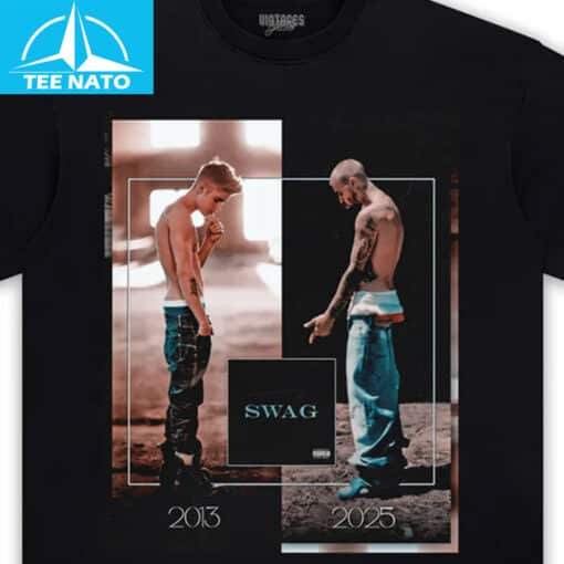 Justin Bieber Swag 2013 2025 Graphic Shirt - Image 3