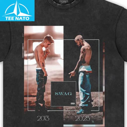 Justin Bieber Swag 2013 2025 Graphic Shirt - Image 4