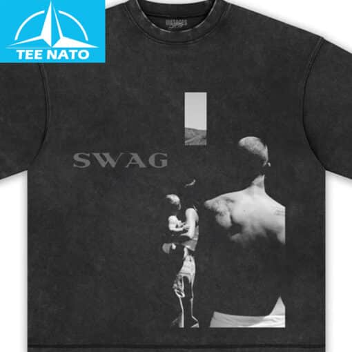 Justin Bieber Swag Album Art Graphic Shirt - Image 2