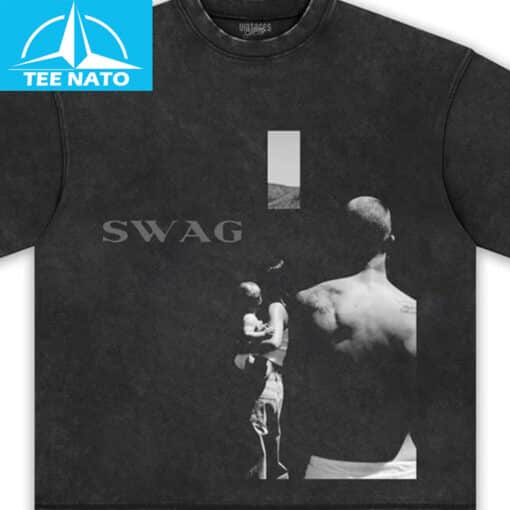 Justin Bieber Swag Album Art Graphic Shirt - Image 4