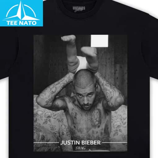 Justin Bieber Swag Baby On Head Shirt - Image 3