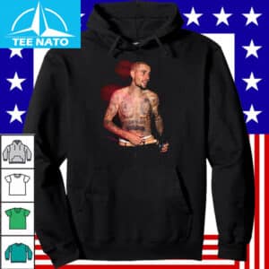 Justin Bieber Tattooed Pop Singer Black Shirt3