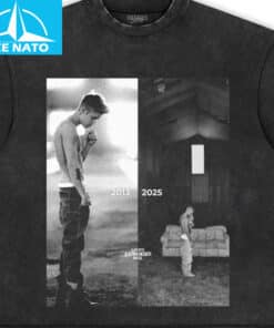 Justin Bieber Then and Now 2013 2025 Shirt1