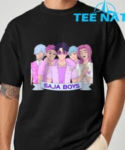 KPOP Demon Hunters Saja Boys T Shirt 2