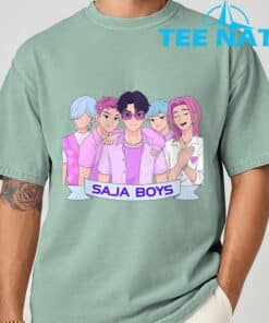 KPOP Demon Hunters Saja Boys T Shirt 3