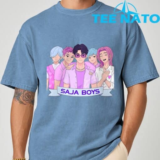 KPOP Demon Hunters, Saja Boys T-Shirt - Image 7