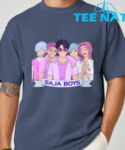 KPOP Demon Hunters Saja Boys T Shirt 5