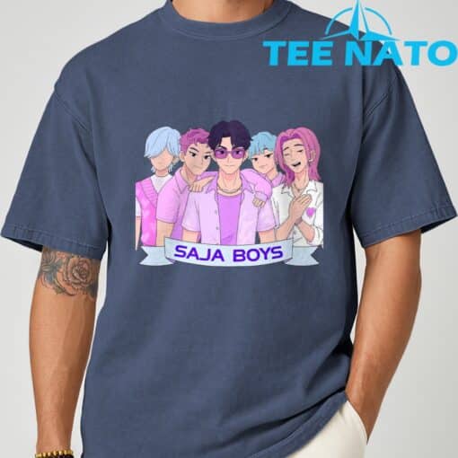 KPOP Demon Hunters, Saja Boys T-Shirt - Image 6