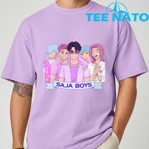 KPOP Demon Hunters, Saja Boys T-Shirt - Image 5