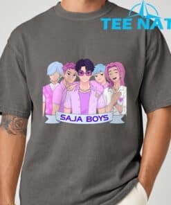 KPOP Demon Hunters Saja Boys T Shirt 7