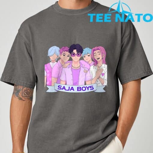 KPOP Demon Hunters, Saja Boys T-Shirt - Image 4