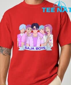 KPOP Demon Hunters Saja Boys T Shirt 8