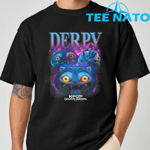 KPop Demon Hunters Derpy Heartthrob Officially Licensed T-Shirt - Image 2