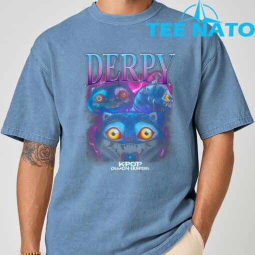 KPop Demon Hunters Derpy Heartthrob Officially Licensed T-Shirt - Image 4