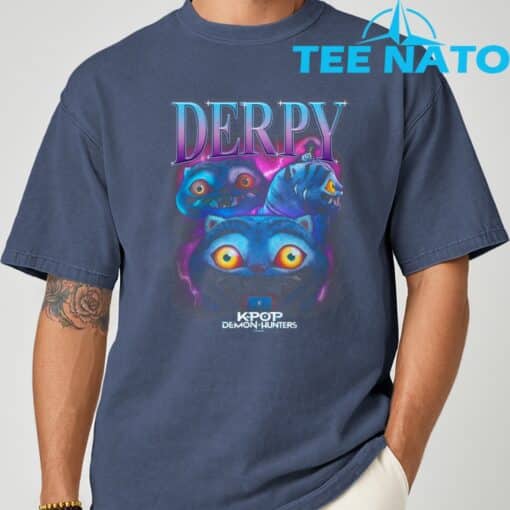 KPop Demon Hunters Derpy Heartthrob Officially Licensed T-Shirt - Image 5