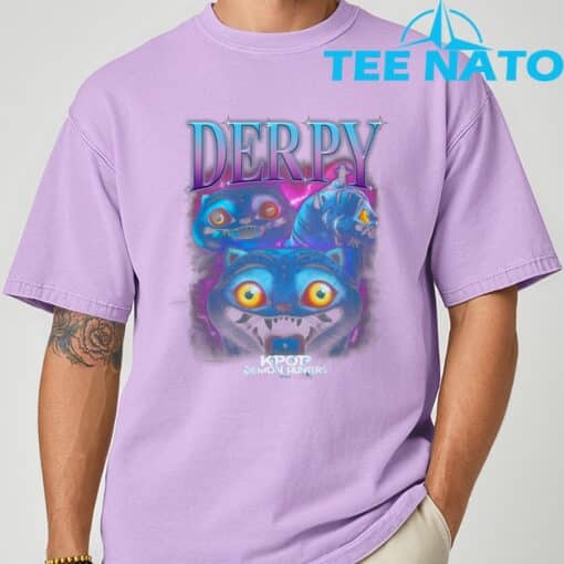 KPop Demon Hunters Derpy Heartthrob Officially Licensed T-Shirt - Image 6