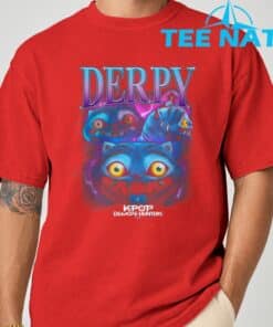 KPop Demon Hunters Derpy Heartthrob Officially Licensed T Shirt 8