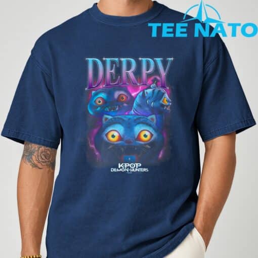 KPop Demon Hunters Derpy Heartthrob Officially Licensed T-Shirt - Image 9