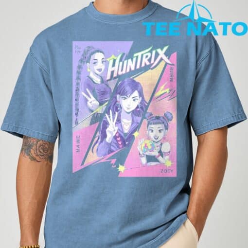 KPop Demon Hunters Huntrix Billboard T-Shirt - Image 3