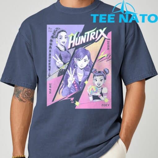 KPop Demon Hunters Huntrix Billboard T-Shirt - Image 4