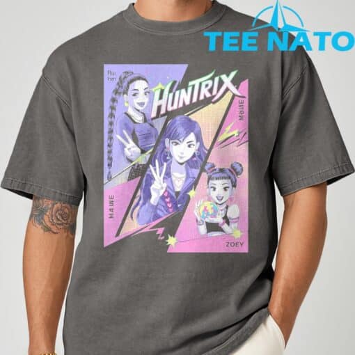 KPop Demon Hunters Huntrix Billboard T-Shirt - Image 6