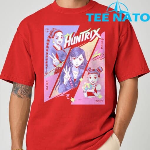 KPop Demon Hunters Huntrix Billboard T-Shirt - Image 7