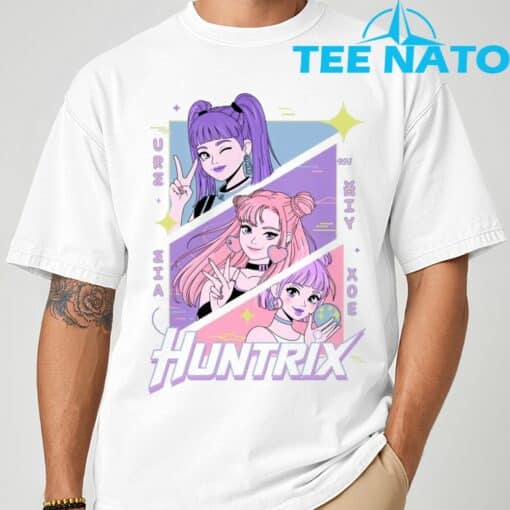 KPop Demon Hunters Huntrix Rumi Mira Zoey Huntrix Shirt