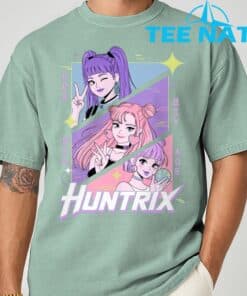KPop Demon Hunters Huntrix Rumi Mira Zoey Huntrix Shirt 3