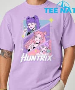KPop Demon Hunters Huntrix Rumi Mira Zoey Huntrix Shirt 6