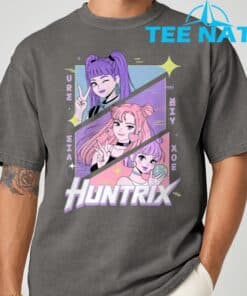KPop Demon Hunters Huntrix Rumi Mira Zoey Huntrix Shirt 7