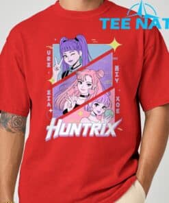KPop Demon Hunters Huntrix Rumi Mira Zoey Huntrix Shirt 8