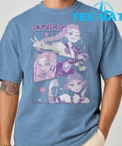 KPop Demon Hunters Huntrix Shirt Rumi Mira Zoey Huntrix Billboard Charts T Shirt 4