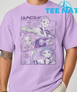 KPop Demon Hunters Huntrix Shirt Rumi Mira Zoey Huntrix Billboard Charts T Shirt 6