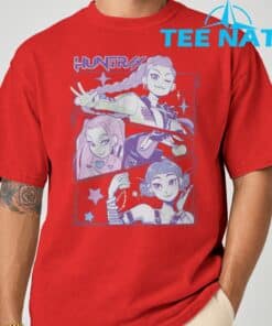 KPop Demon Hunters Huntrix Shirt Rumi Mira Zoey Huntrix Billboard Charts T Shirt 8