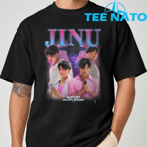 KPop Demon Hunters Jinu Heartthrob Officially Licensed T-Shirt - Image 6