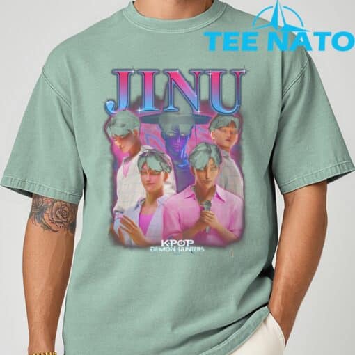 KPop Demon Hunters Jinu Heartthrob Officially Licensed T-Shirt - Image 5