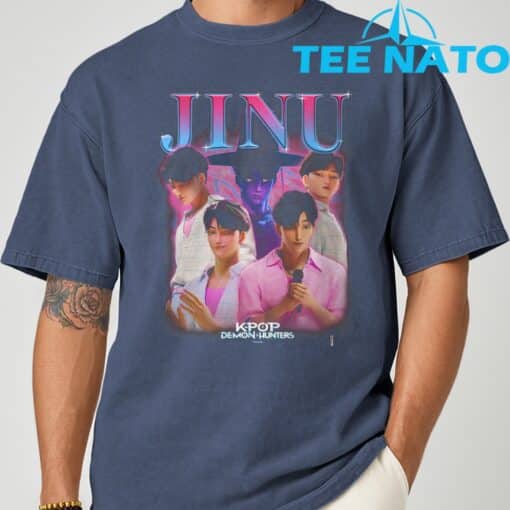 KPop Demon Hunters Jinu Heartthrob Officially Licensed T-Shirt - Image 4