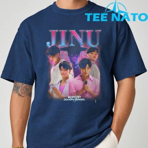 KPop Demon Hunters Jinu Heartthrob Officially Licensed T-Shirt - Image 3