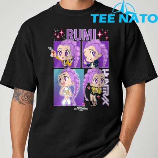 KPop Demon Hunters Rumi Officially Licensed T-Shirt - Image 9