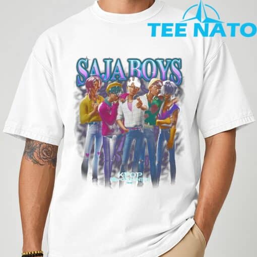 KPop Demon Hunters Saja Boys Heartthrob Officially Licensed T-Shirt