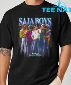 KPop Demon Hunters Saja Boys Heartthrob Officially Licensed T Shirt 2