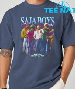KPop Demon Hunters Saja Boys Heartthrob Officially Licensed T Shirt 5