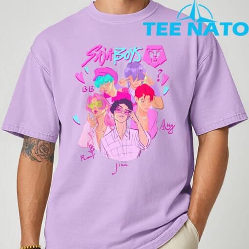 KPop Demon Hunters Saja Boys Heartthrob Officially Licensed T-Shirt - Image 4