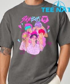 KPop Demon Hunters Saja Boys Heartthrob Officially Licensed T Shirt 7 1