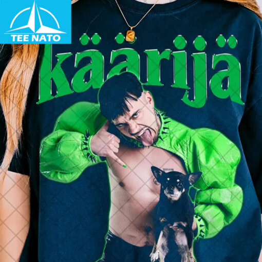 Käärijä Finnish Singer Rapper with Dog Shirt - Image 4