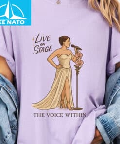 Kali Uchis Live On Stage The Voice Within Singer Graphic Shirt2