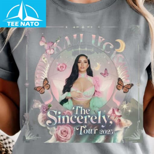 Kali Uchis The Sincerely Tour 2025 Shirt - Image 4